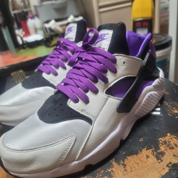 *SOLD Do not purchase!!Nike Air Huarache 91 "Purple Punch" mens size 12 - Picture 3 of 6